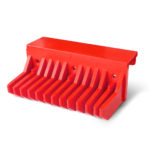 Non-Metallic Bar Screen Raker red, increase service life engineered plastics with stainless steel components.