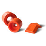 Roller Lugs are non-marking, shock absorbing, and impact resistant. They have a low coefficient of friction.