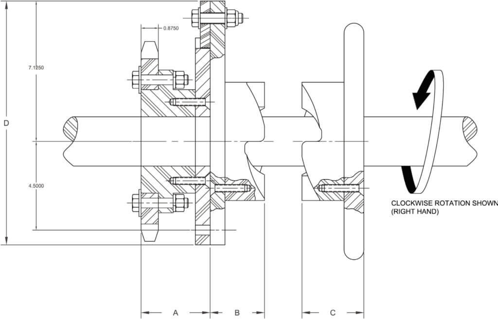 Jaw Clutch Shear Pin Drive Sprocket Assembly Diversified Plastics, Inc.